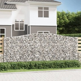 Cesti Gabbioni Ad Arco 7 Pz 400x30x160/180 Cm Ferro Zincato /