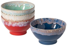 Ciotole multicolore in gres in set di 4 pezzi ø 15 cm Latte - Costa Nova