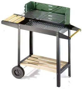 Ompagrill LF-47166 Barbecue Carbone 50-25 Green-W 50311