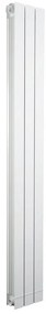 Radiatore acqua calda PRODIGE SUPERIOR in alluminio, 3 elementi, interasse 1800 mm, bianco