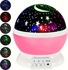 Proiettore di Luci e Stelle Atmosfera Galassie Luce Cameretta Rosa...