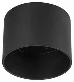 Applique da soffitto per lampade AR111 Fissa Nera Colore del corpo Nero