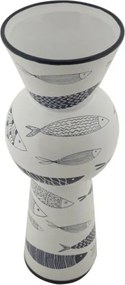 Vaso Ceramica Fish Tall Cm Ø 14X38,5