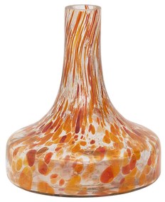 Tikamoon - Vaso in vetro Maljakko, arancione