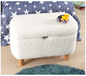 Pouf bianco per bambini Moouv - Artie