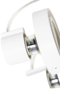 Faretto moderno bianco 2 luci - Master 50