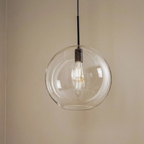 Nowodvorski Lighting Lampada a sospensione Sphere XL con paralume in vetro