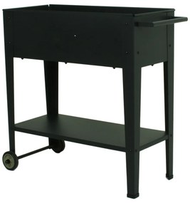 Vaso da fiori mobile in metallo - Garden Pleasure