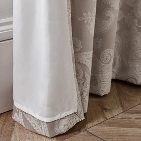 Tende in set beige in jacquard 2 pz 168x229 cm Opulent Jacquard – Catherine Lansfield