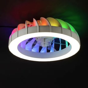 Brilliant - Ventilatore a soffitto LED RGBW FANORA LED/30W/230V + DO