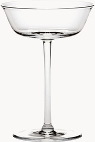 Set di 4 coppe da champagne in cristallo soffiato Grace