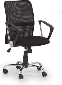 Sedia da ufficio Tony in nero