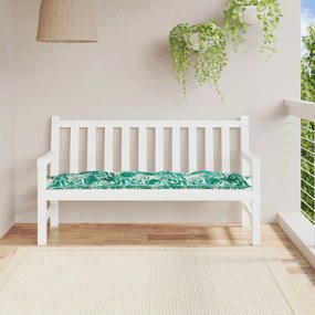 Cuscino Per Panca A Foglie 150x50x7 Cm İn Tessuto Oxford /