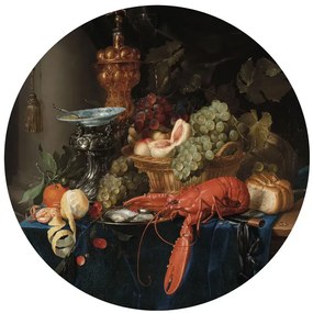 KEK Amsterdam Carta da parati panoramica Lobster Circle - M - 1.9m
