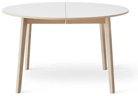 Tavolo da pranzo pieghevole con piano bianco Hammel Ø130 Single - Hammel Furniture