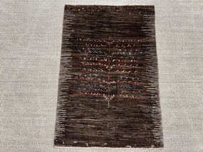 Loribaft Tappeto persiano 90x60 Grigio (Iran) Annodato A Mano