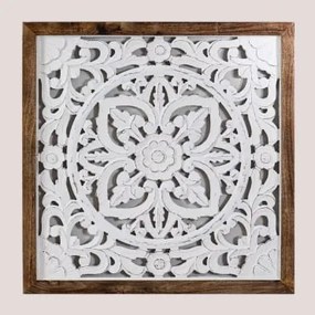 Pannello Decorativo In Legno (64x66 Cm) Narmadas A - Sklum