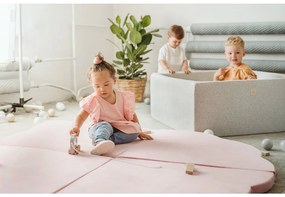 Tappeto da gioco a forma di nuvola in gommapiuma: rosa