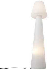 Lampada da terra da esterno di design bianca IP44 - Katrijn