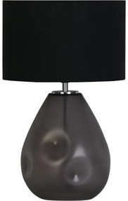 Searchlight EU65420BK - Lampada da tavolo DEVON 1x E27/60W/230V, nera