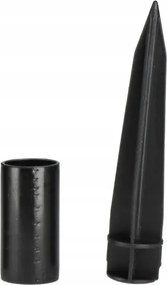 Lampada solare a LED, 1,2 V, 6500 K, 200 mAh, Ø 10 cm, IP44, bianco/nero