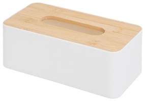 Scatola in plastica-bambù per fazzoletti - Casa Selección