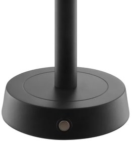 Brilliant - Lampada da tavolo LED RAZOR ricaricabile con dimmer e controllo touch LED/2,5W/5V 2700K IP44 nero