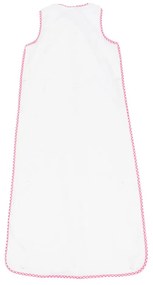 Sacco a pelo per neonati bianco e rosa - Tiseco Home Studio
