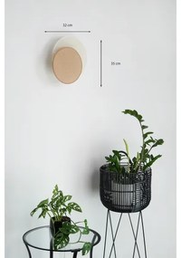 Brilagi - Applique CIRCLES 1xE27/15W/230V 35x32 cm beige/color crema