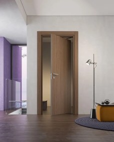 Porta rototraslante Bilbao noce biondo L 70 x H 210 cm destra