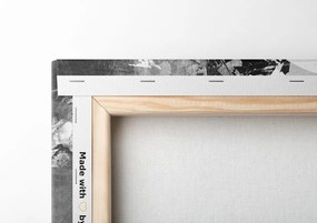 Quadro su tela – Pittura grafica in bianco e nero