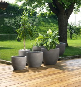 Vaso Ø60 cm in Resina Ares 60 Bronzo...