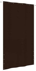 Paravento Per Balcone Marrone 160x240 Cm İn Tessuto Oxford /