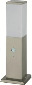 Brilagi - Lampada da esterno con sensore 1xE27/15W/230V 40 cm IP44 cromo opaco