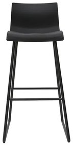 Sgabelli da bar design nero 76 cm (set di 2) ONA