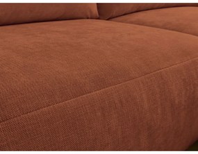 Divano angolare arancione Aden – Bobochic Paris