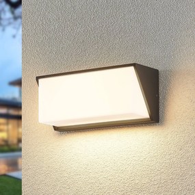 Lindby Applique da esterni LED Malim, 25 cm, antracite, IP65