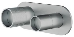 Treemme Watertube RWIT4AE2IS01 miscelatore doccia monocomando con deviatore 2 uscite senza parte incasso inox satinato