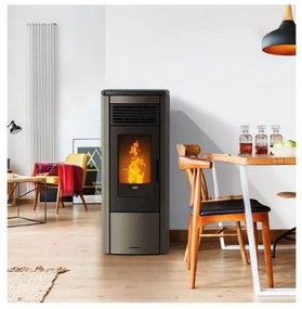 Klover Thermoaura 15 Kw bronzo termostufa a pellet (PREZZO TRATTABILE)