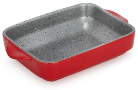 Mini pirofila ceramica 22x14,5x5 cm rossa