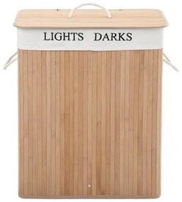 Cesto portabiancheria GUS marrone