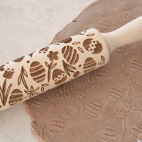 Mattarello con rilievo in legno – Orion