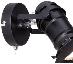 Globo 54650-1B - Faretto da parete EGON 1xGU10/50W/230V