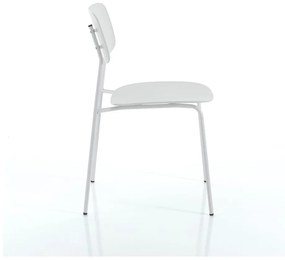 Sedie da pranzo bianche in un set di 2 Primary - Tomasucci