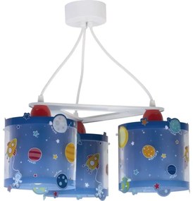 Dalber D-41344 - Lampadario per bambini PLANETS 3xE27/60W/230V