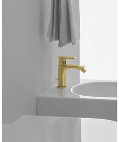 Rubinetto per bidet Concept Air IDEAL STANDARD oro spazzolato satinato