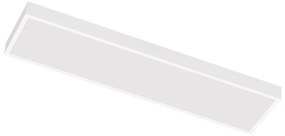 Plafoniera LED 120x30 40W IP40 No-Flickering - LIFUD Driver Colore Bianco Caldo 3.000K