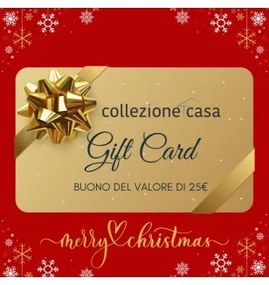 Gift card natalizie Collezione Casa € 25,00