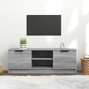 Mobile tv grigio sonoma 102x35x36,5 cm in legno multistrato