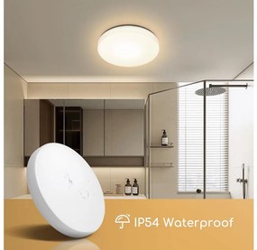 Aigostar - Plafoniera LED da bagno LED/18W/230V 4000K IP54
